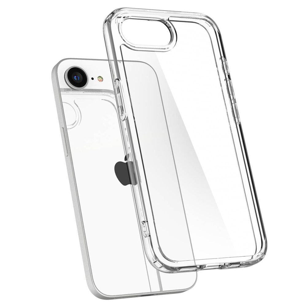 Etui til Apple iPhone 16e, Spigen, Crystal Hybrid, Gennemsigtig