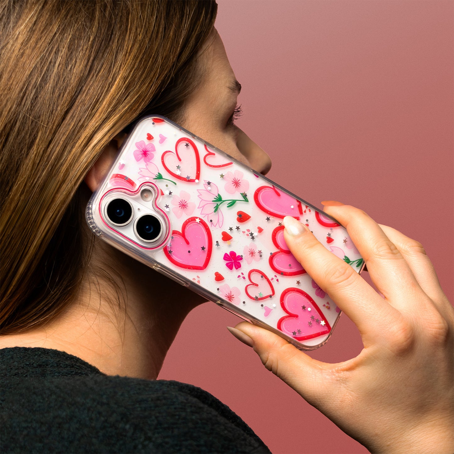 Cover til Apple iPhone 14 Pro, OEM, Ultra Trendy Love 1, Multifarvet