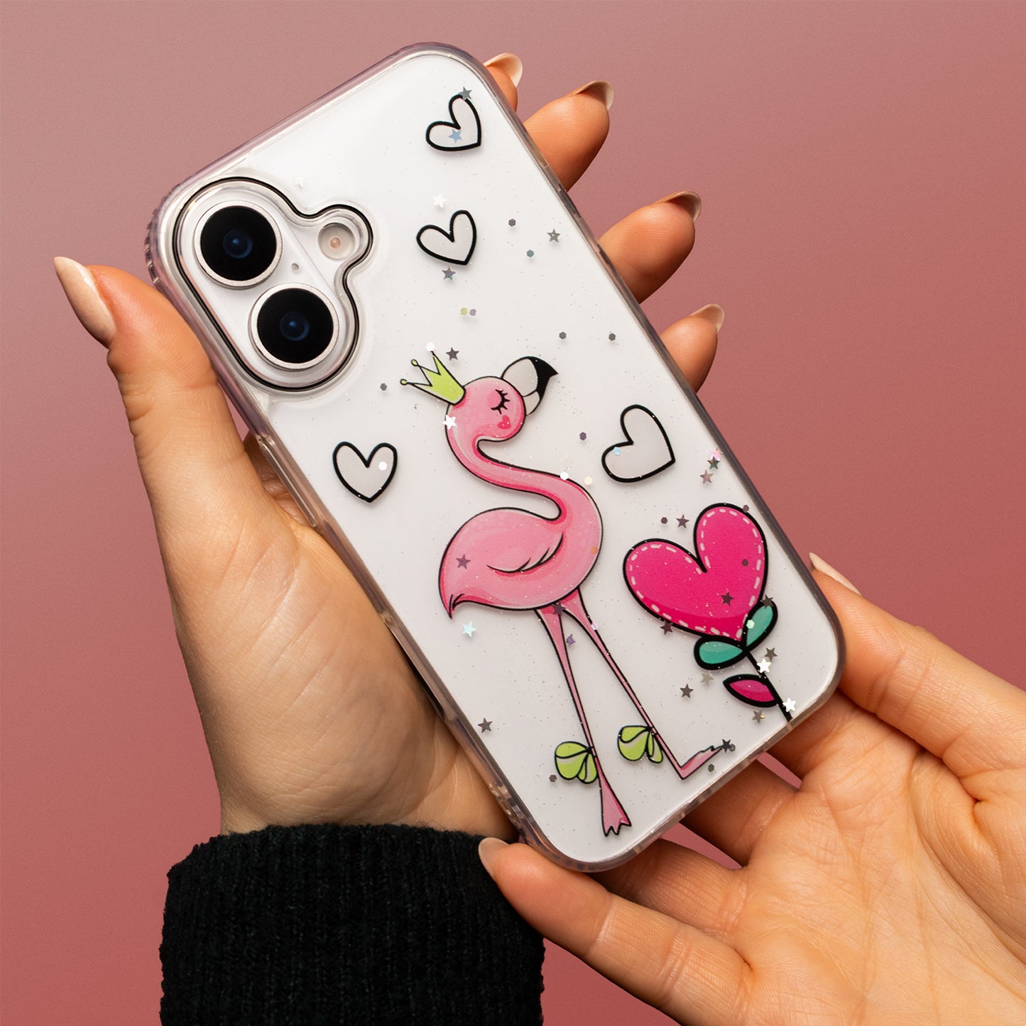 Cover til Apple iPhone 15 Pro, OEM, Ultra Trendy Love 2, Multifarvet