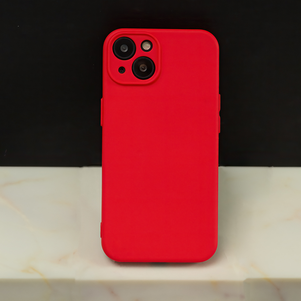 Cover til Apple iPhone 18 Pro Max / 17 Pro Max, OEM, Silikone, Rød