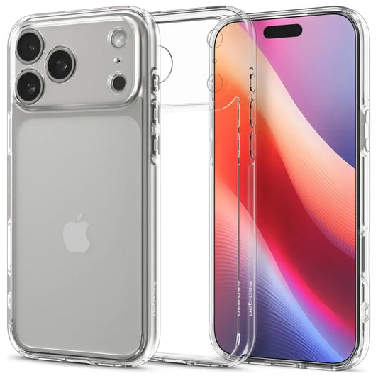 Etui til Apple iPhone 17 Pro Max, Spigen, Ultra Hybrid, Gennemsigtig ACS10278