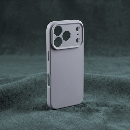 Cover til Apple iPhone 17 Pro Max, OEM, silikone, grå