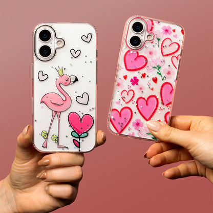 Case for Apple iPhone 15, OEM, Ultra Trendy Love 2, Multicolor