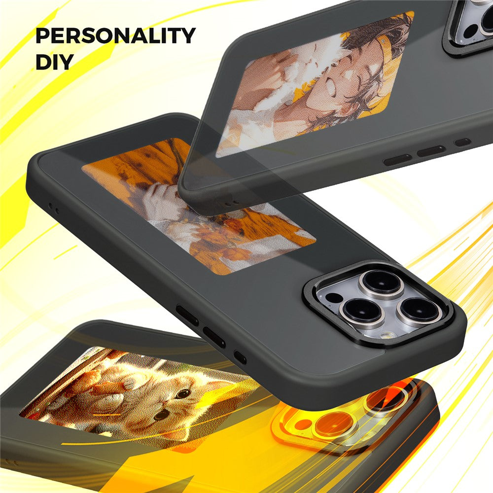 Cover til Apple iPhone 13 Pro Max, OEM, Tilpasset E-Ink Display, Sort