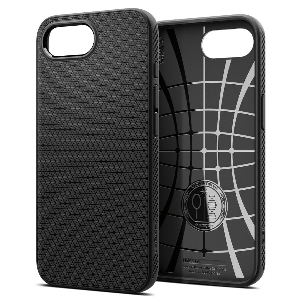 Case for Apple iPhone 17e / 16e, Spigen, Liquid Air, Black
