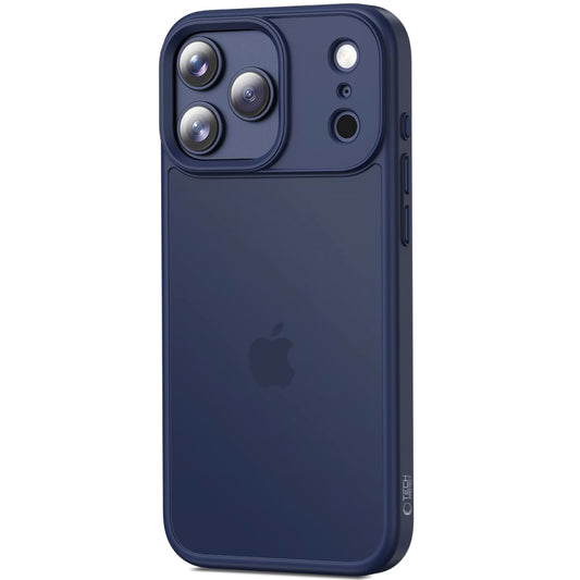 Etui til Apple iPhone 17 Pro Max, Tech-Protect, Magmat, Mat Marineblå