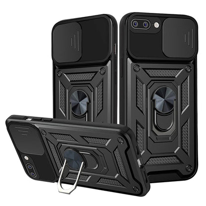 Cover til Apple iPhone 8 Plus / 7 Plus, Techsuit, CamShield, Sort