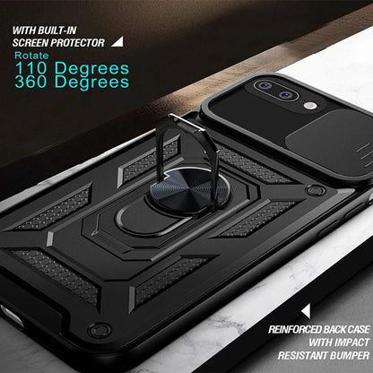 Cover til Apple iPhone 8 Plus / 7 Plus, Techsuit, CamShield, Sort