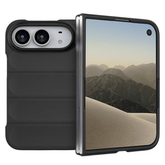 Etui til Apple iPhone Duo, Techsuit, Magic Shield, sort