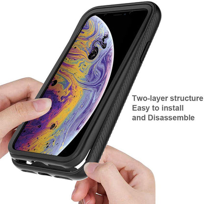 Cover til Apple iPhone SE (2016) / 5 / 5s, Techsuit, Defense360 Pro, Sort