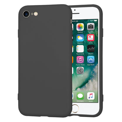Cover til Apple iPhone SE (2022) / SE (2020) / 8 / 7, Techsuit, SoftFlex, Sort