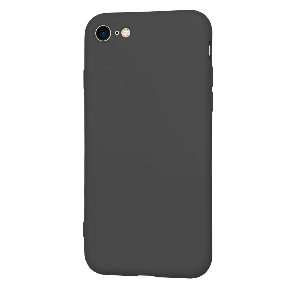 Cover til Apple iPhone SE (2022) / SE (2020) / 8 / 7, Techsuit, SoftFlex, Sort