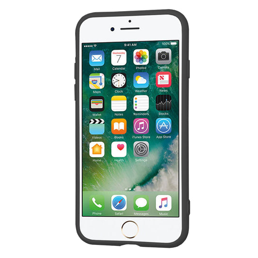 Cover til Apple iPhone SE (2022) / SE (2020) / 8 / 7, Techsuit, SoftFlex, Sort