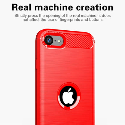 Cover til Apple iPhone SE (2022) / SE (2020), Techsuit, Carbon, Sort
