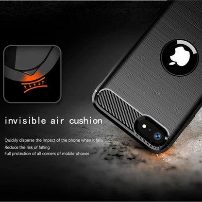 Cover til Apple iPhone SE (2022) / SE (2020), Techsuit, Carbon, Sort