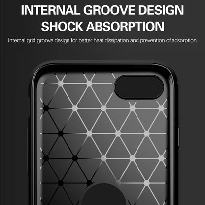Cover til Apple iPhone SE (2022) / SE (2020), Techsuit, Carbon, Sort