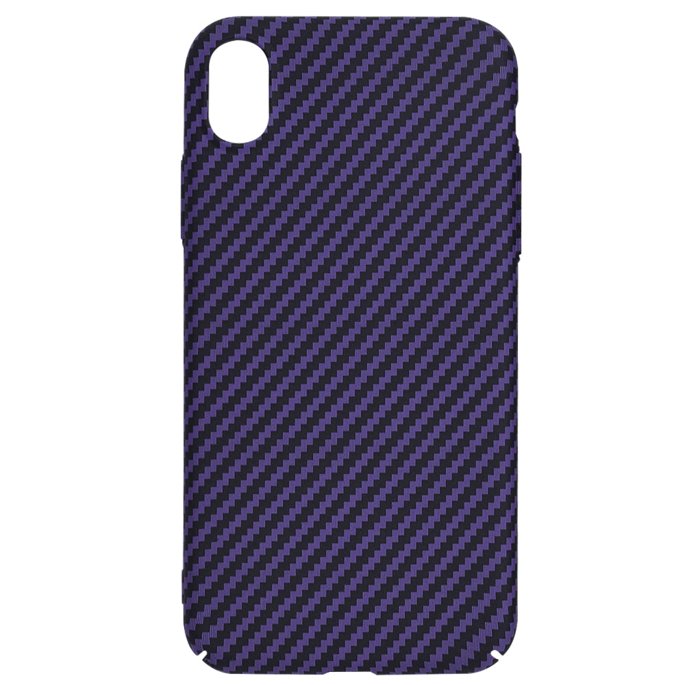 Cover til Apple iPhone XR, Techsuit, Carbonite FiberShell, Lilla