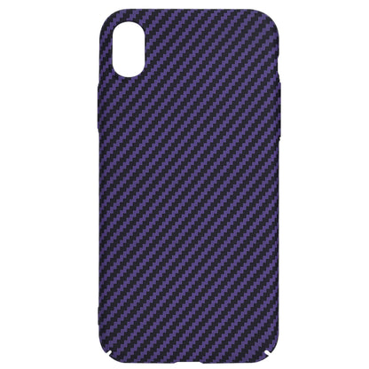 Cover til Apple iPhone XR, Techsuit, Carbonite FiberShell, Lilla