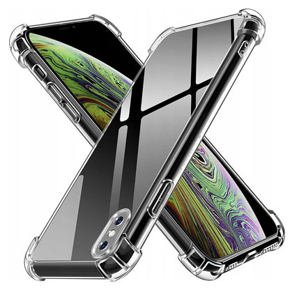 Cover til Apple iPhone XS Max, Techsuit, Stødabsorberende Klar, Transparent