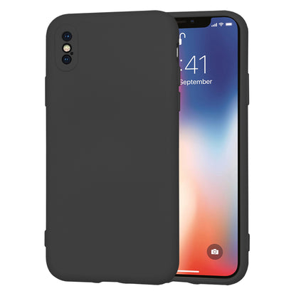 Cover til Apple iPhone XS / X, Techsuit, SoftFlex, Sort