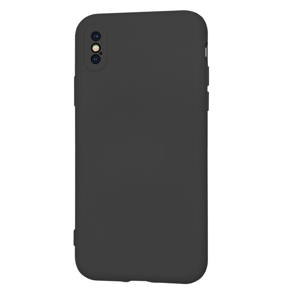 Cover til Apple iPhone XS / X, Techsuit, SoftFlex, Sort