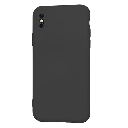 Cover til Apple iPhone XS / X, Techsuit, SoftFlex, Sort