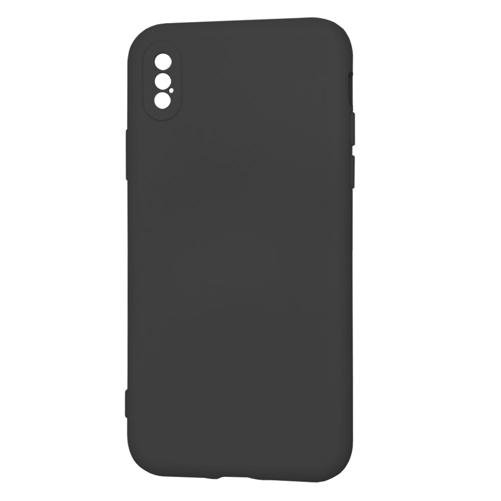 Cover til Apple iPhone XS / X, Techsuit, SoftFlex, Sort