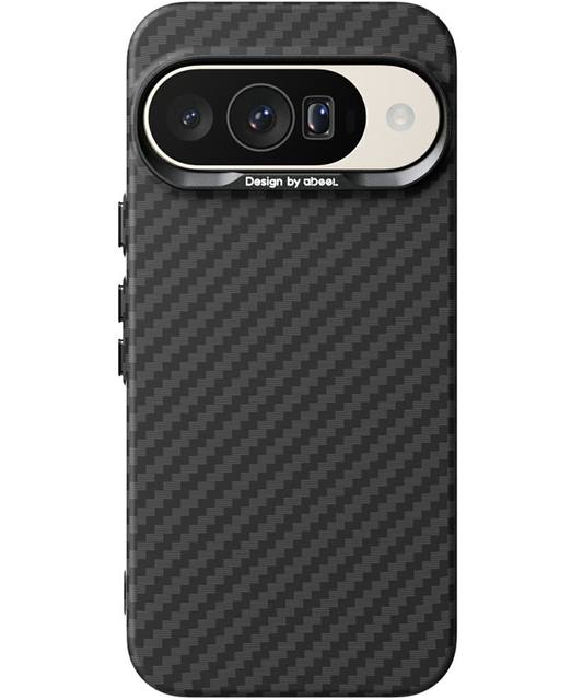 Case for Google Pixel 10 Pro / 10, Abeei, Carbon Minimalist, Black