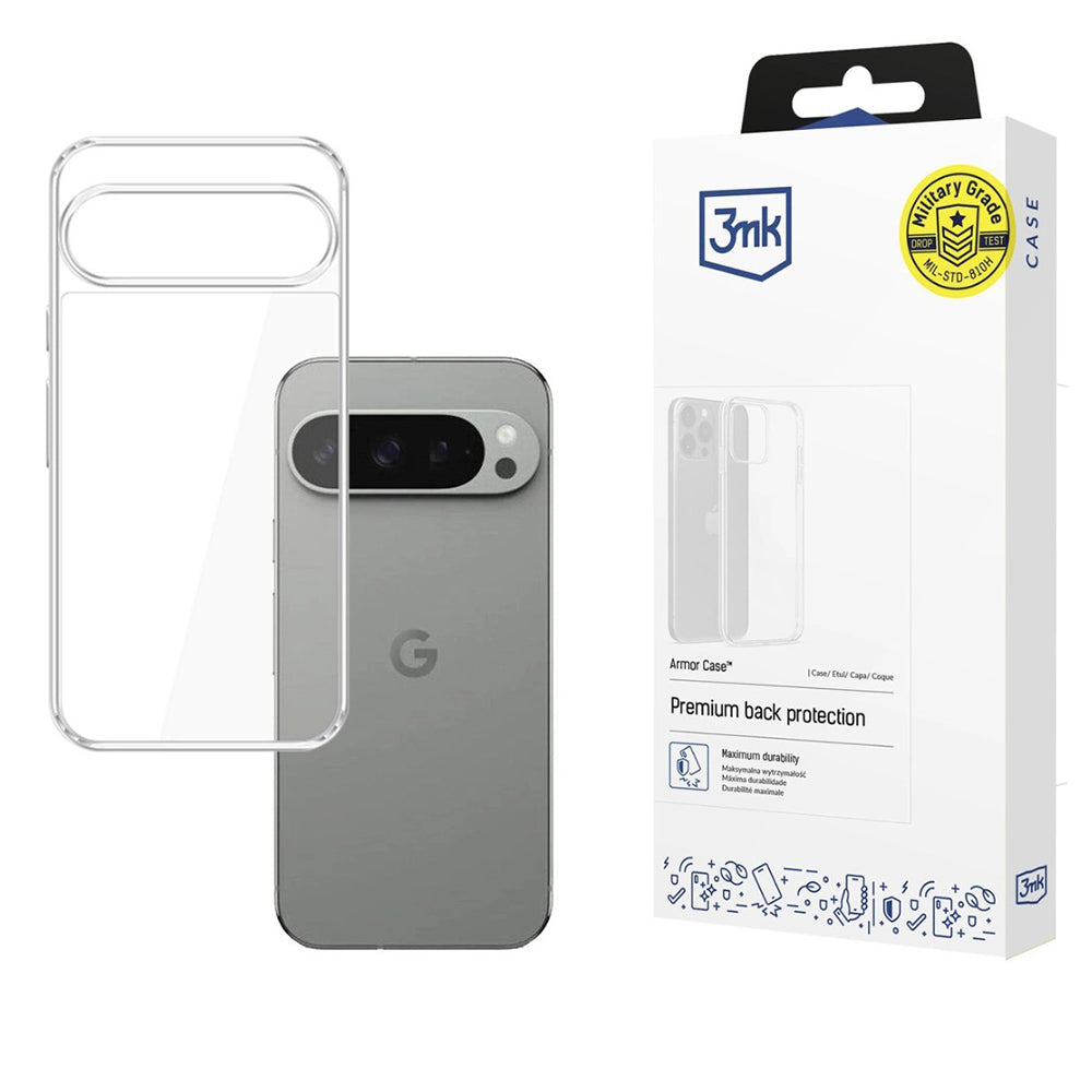 Cover til Google Pixel 10 Pro / 10, 3MK, Armor, Transparent