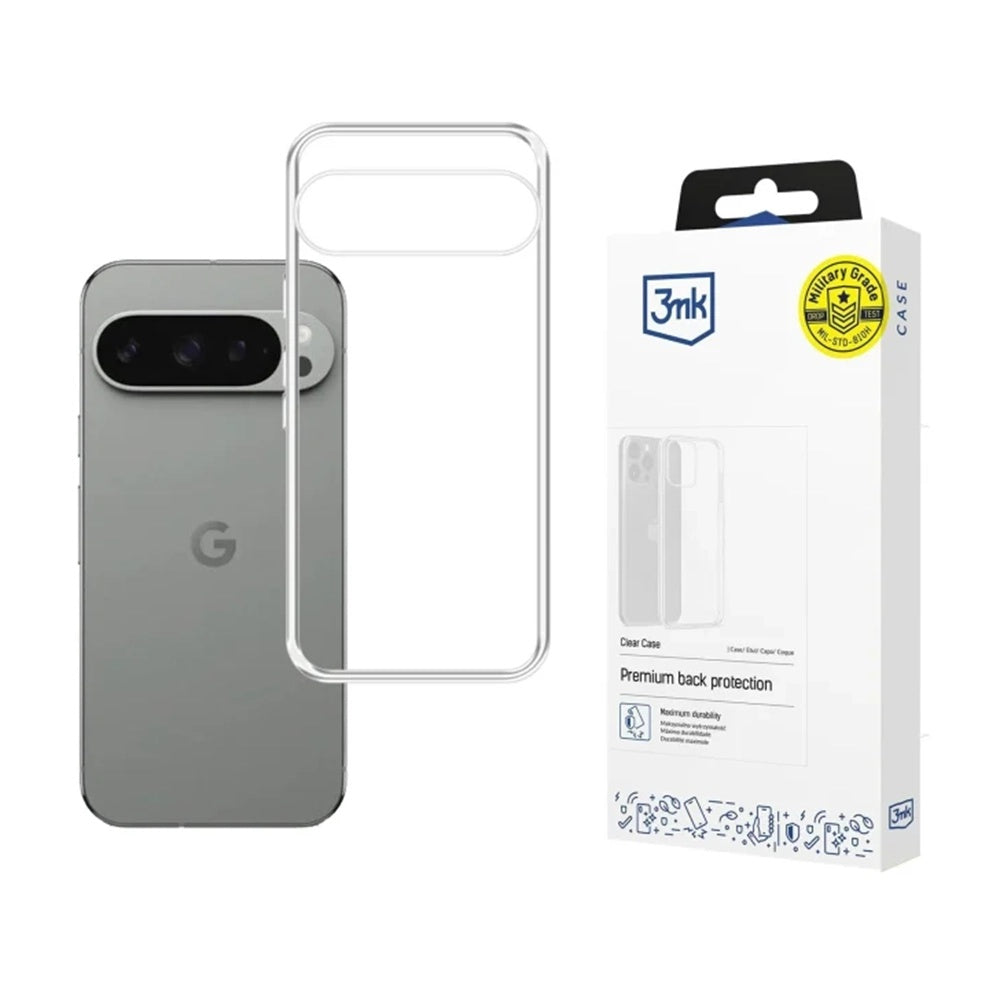 Cover til Google Pixel 10 Pro / 10, 3MK, Klar, Transparent