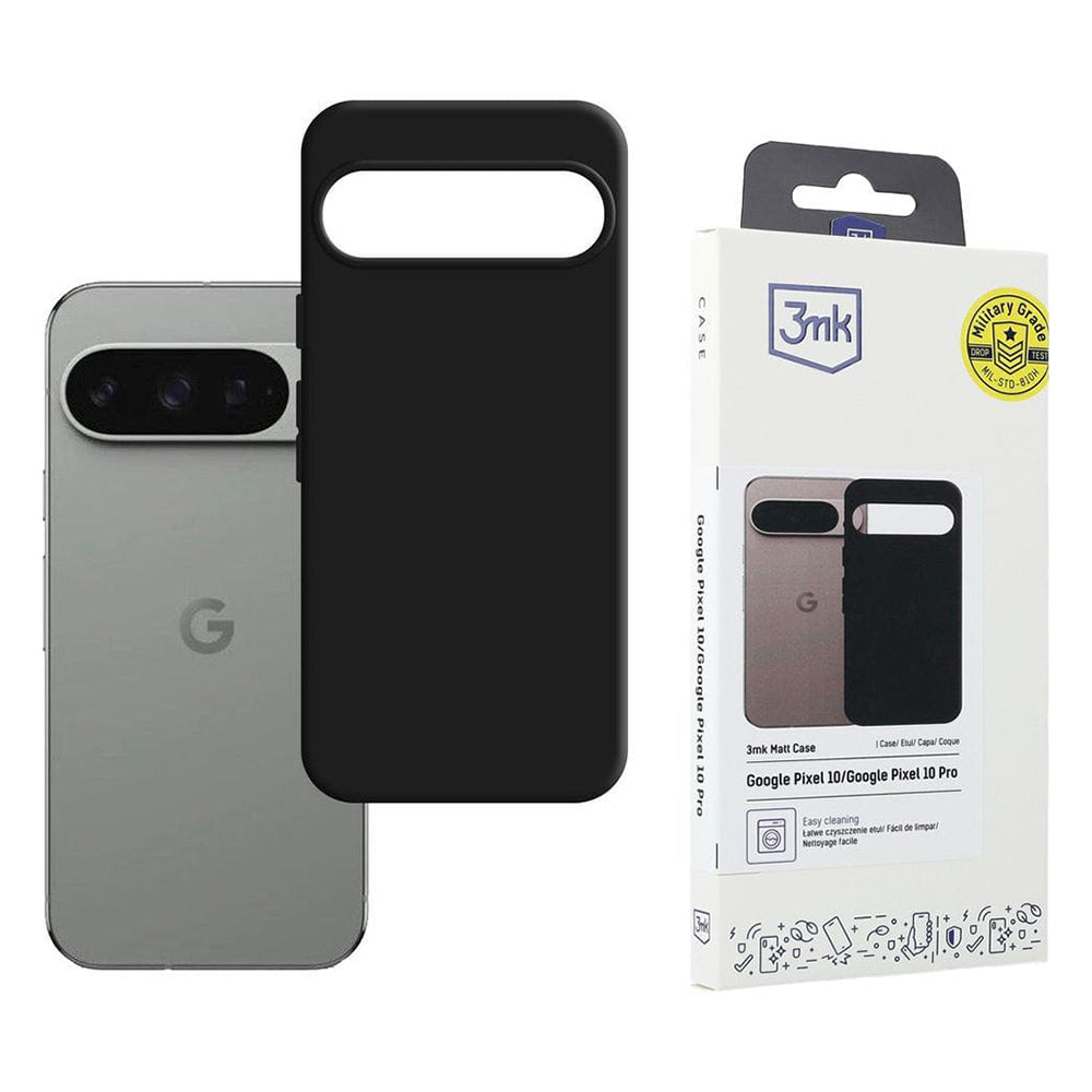 Cover til Google Pixel 10 Pro / 10, 3MK, Mat Sort