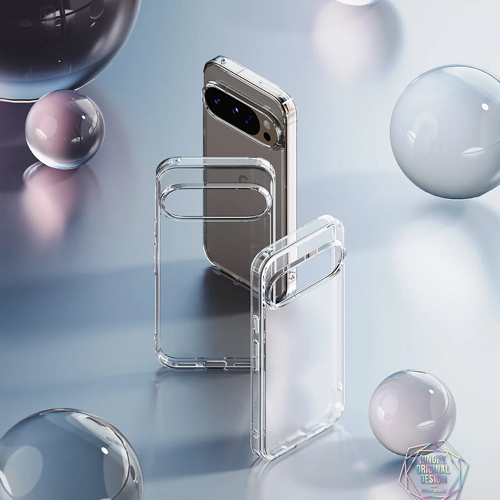Cover til Google Pixel 10 Pro / 10, Ringke, Fusion, Transparent