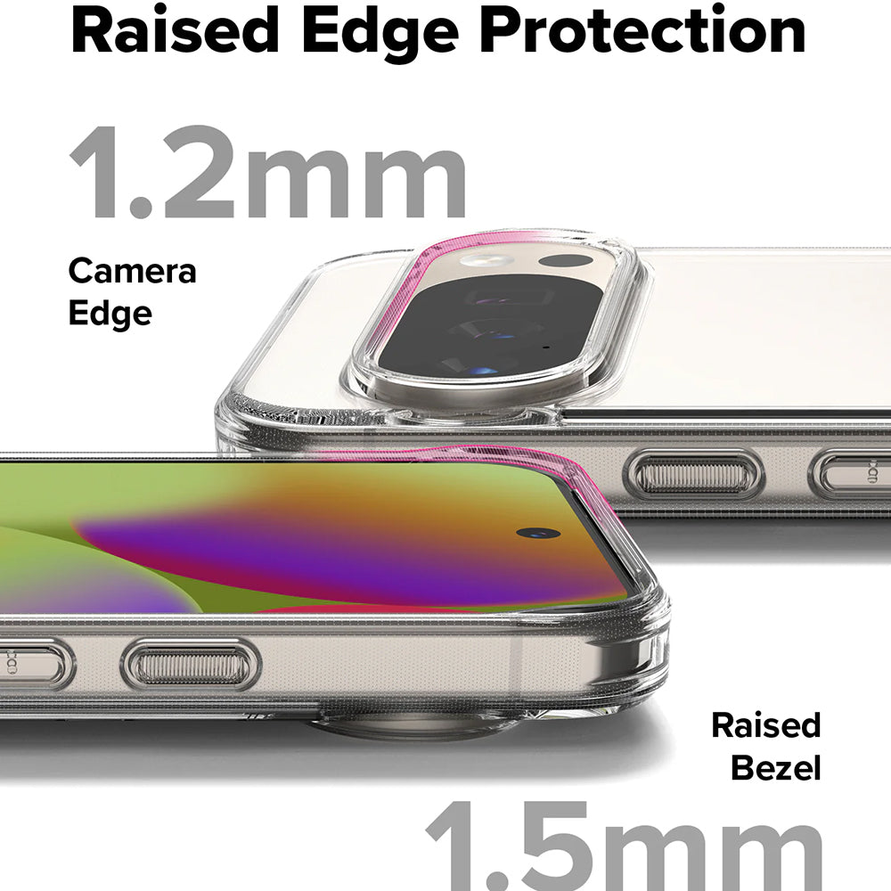 Cover til Google Pixel 10 Pro / 10, Ringke, Fusion, Transparent