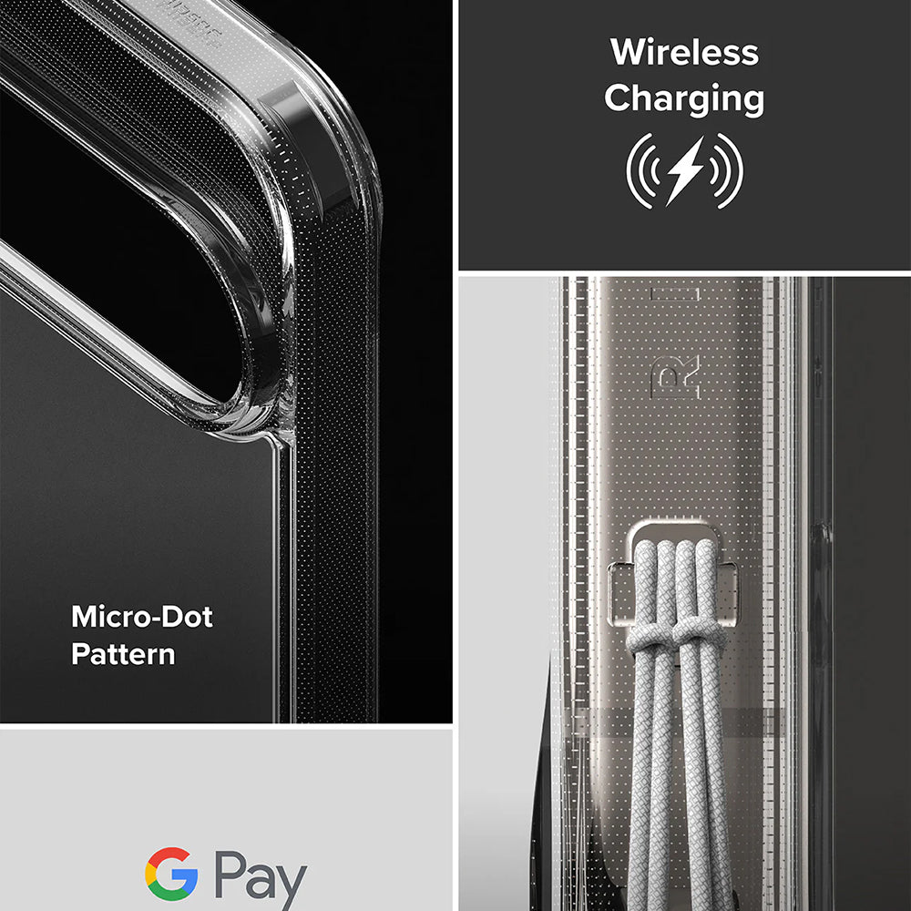 Cover til Google Pixel 10 Pro / 10, Ringke, Fusion, Mat Transparent