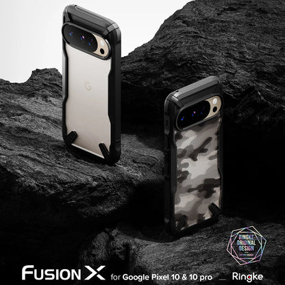 Cover til Google Pixel 10 Pro / 10, Ringke, Fusion X, Sort