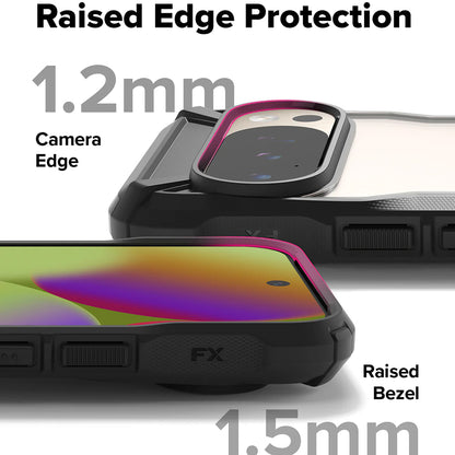 Cover til Google Pixel 10 Pro / 10, Ringke, Fusion X, Sort