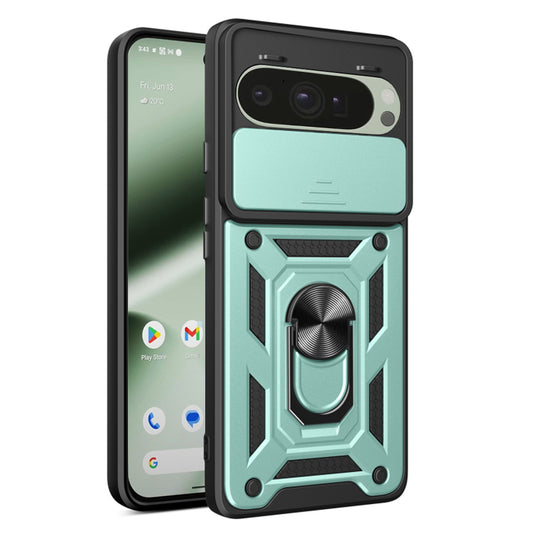 Cover til Google Pixel 10 Pro / 10, Techsuit, CamShield, Grøn