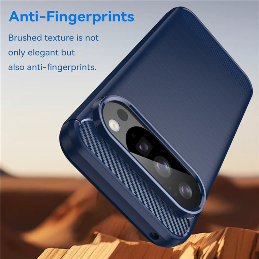 Cover til Google Pixel 10 Pro / 10, Techsuit, Carbon, Blå