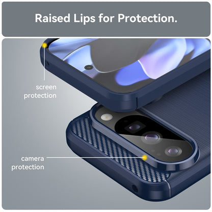 Cover til Google Pixel 10 Pro / 10, Techsuit, Carbon, Blå