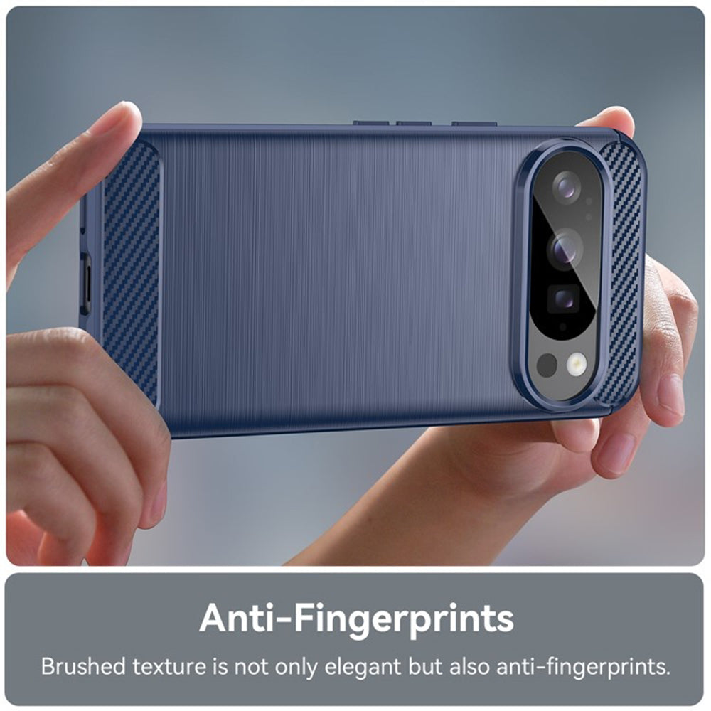 Cover til Google Pixel 10 Pro / 10, Techsuit, Carbon, Blå