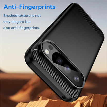 Cover til Google Pixel 10 Pro / 10, Techsuit, Carbon, Sort