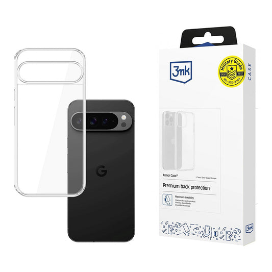 Cover til Google Pixel 10 Pro XL, 3MK, Armor, Transparent