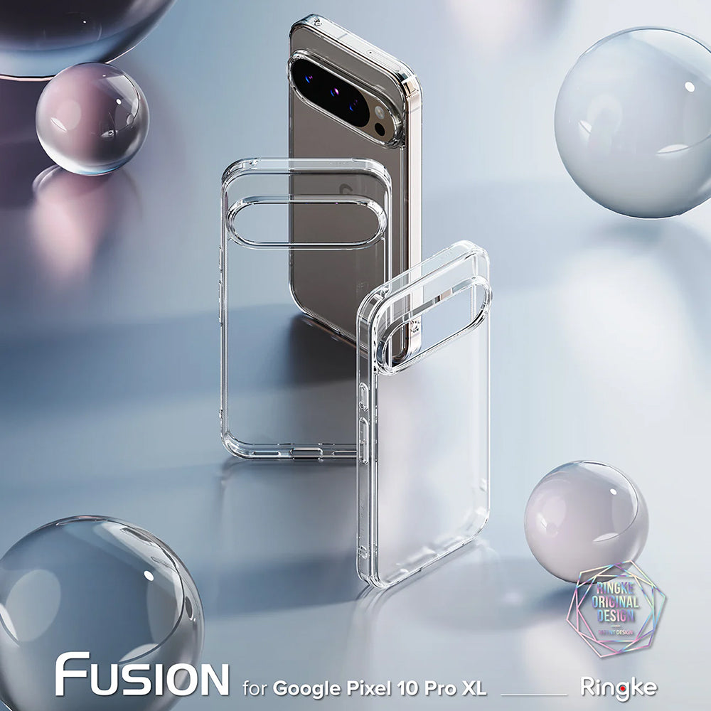 Cover til Google Pixel 10 Pro XL, Ringke, Fusion, Mat Transparent