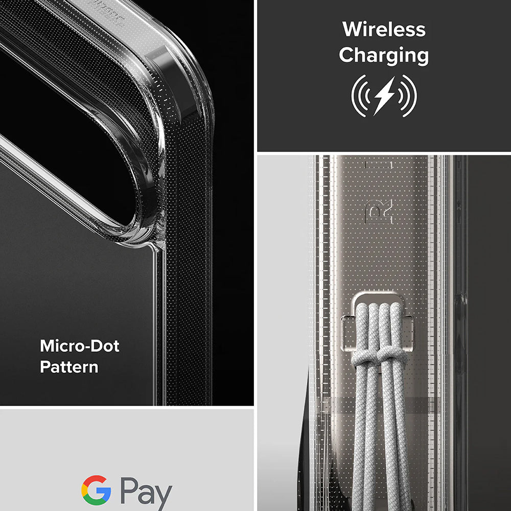 Cover til Google Pixel 10 Pro XL, Ringke, Fusion, Mat Transparent