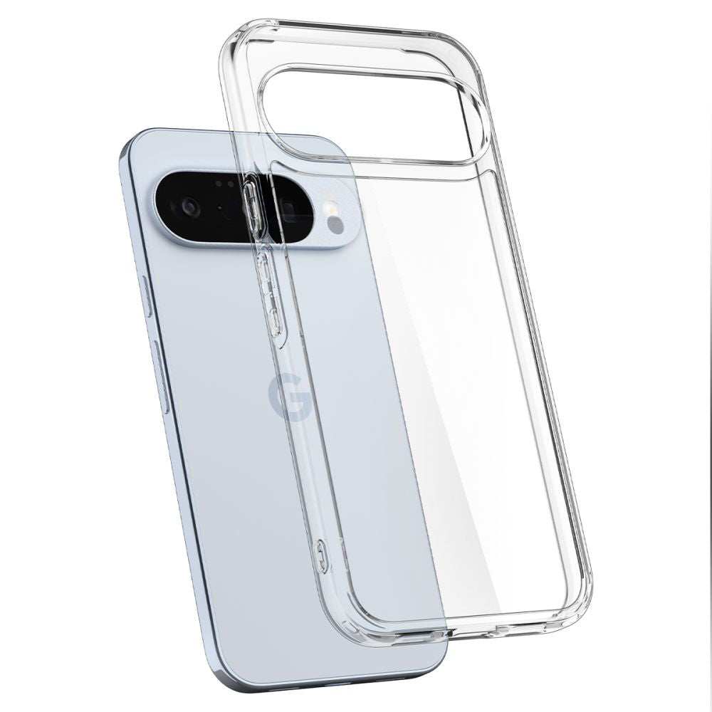 Etui til Google Pixel 10 Pro XL, Spigen, Ultra Hybrid, Gennemsigtig
