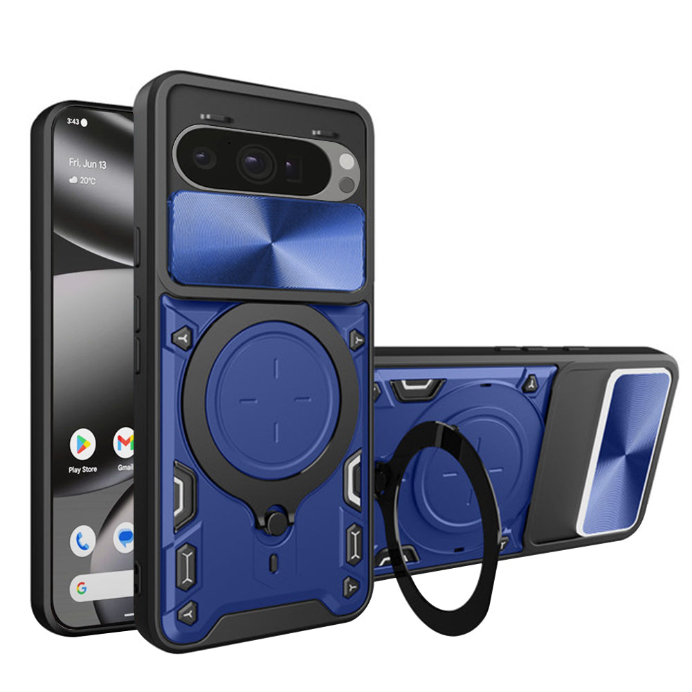 Cover til Google Pixel 10 Pro XL, Techsuit, CamGuard Pro, Blå