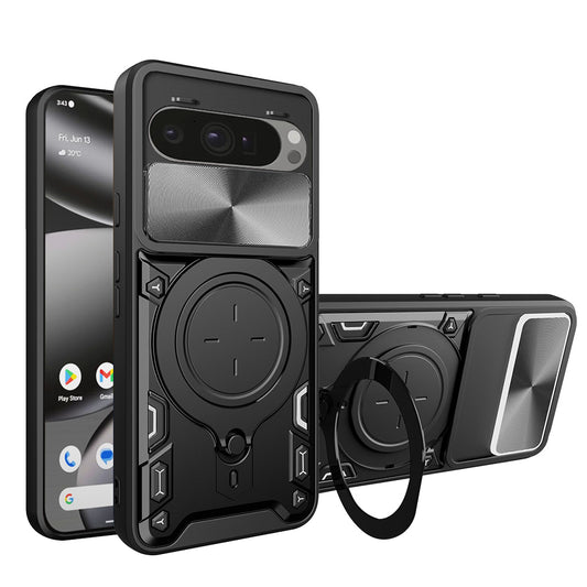 Cover til Google Pixel 10 Pro XL, Techsuit, CamGuard Pro, Sort