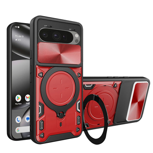 Cover til Google Pixel 10 Pro XL, Techsuit, CamGuard Pro, Rød