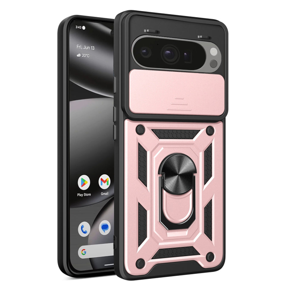 Cover til Google Pixel 10 Pro XL, Techsuit, CamShield, Pink