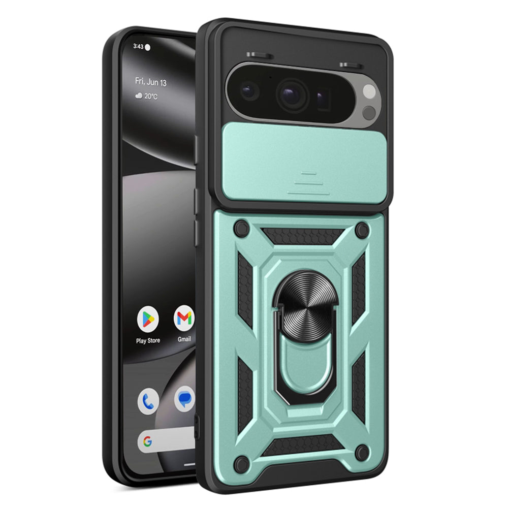 Cover til Google Pixel 10 Pro XL, Techsuit, CamShield, Grøn